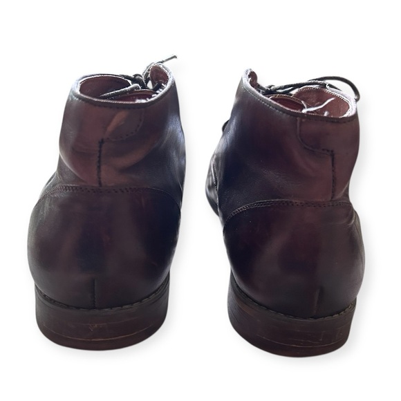 Florsheim Brown Leather Boots Men’s Size 10 - Picture 5 of 10
